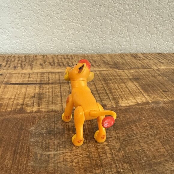 Disney Lion King SIMBA Replacement Figure Movable Young PVC - Picture 4 of 9